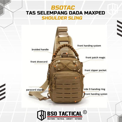Tas Selempang Dada MP Style Shoulder Sling Outdoor Bag Multifungsi Slingbag