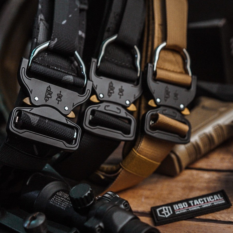 Ikat Pinggang Outdooor Belt Molle 2 Layer dengan Buckle Alloy dan Sistem Molle untuk Perlengkapan Outdoor Outer Inner Belt