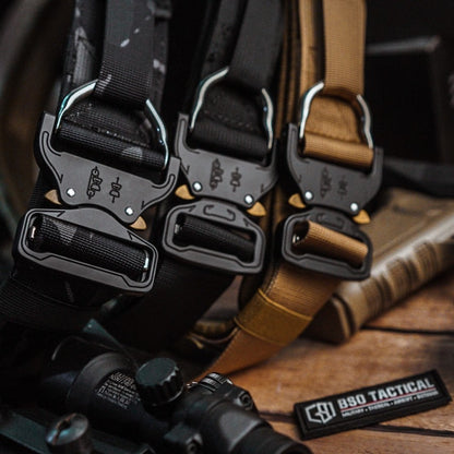 Ikat Pinggang Outdooor Belt Molle 2 Layer dengan Buckle Alloy dan Sistem Molle untuk Perlengkapan Outdoor Outer Inner Belt