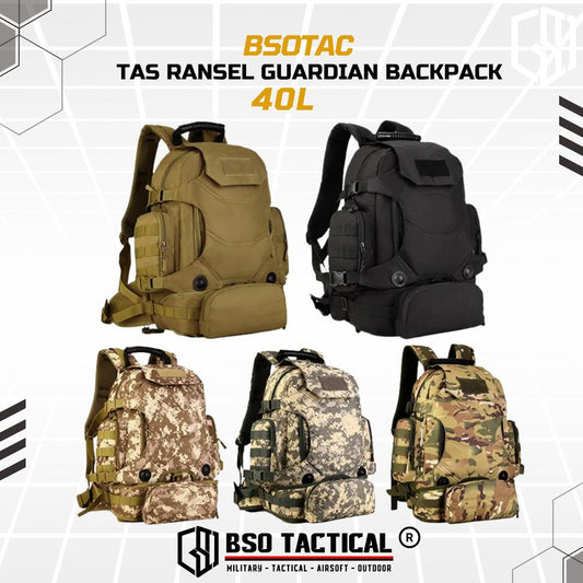 Tas Ransel Guardian Tactical Outdoor Multipurpose Backpack 40L Bag