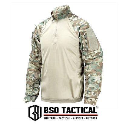 Baju Olahraga Luar Ruangan Shirt CSPRO Tac Body Suit Outdoor Long Sleeve Sport Combat Shirt M-XXXL