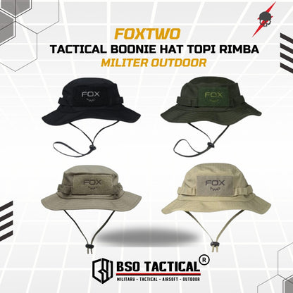 FOX TWO Boonie Hat Topi Rimba Outdoor - ORI Foxtwo