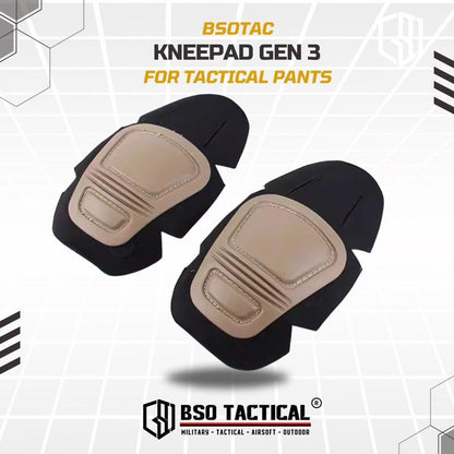 Kneepad Tactical Gen 3 for Tactical Pants Pelindung Lutut Celana Outdoor