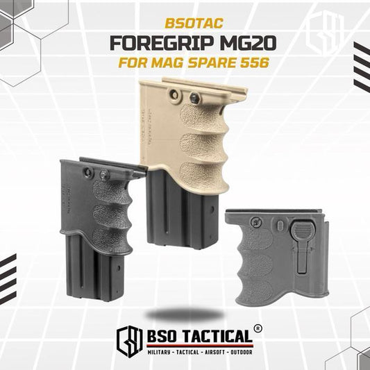 Grip Tactical MG20 2 in 1 Grip Mag Holder Quick Pull