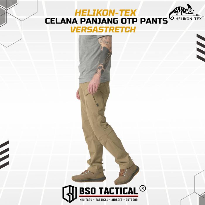 Celana Panjang Helikon Tex OTP Outdoor Tactical Pants VERSASTRETCH Sport Pria