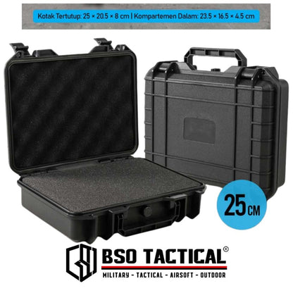Koper Mini Hardcase Multifungsi Case with Sponge Precut Foam ABS Box