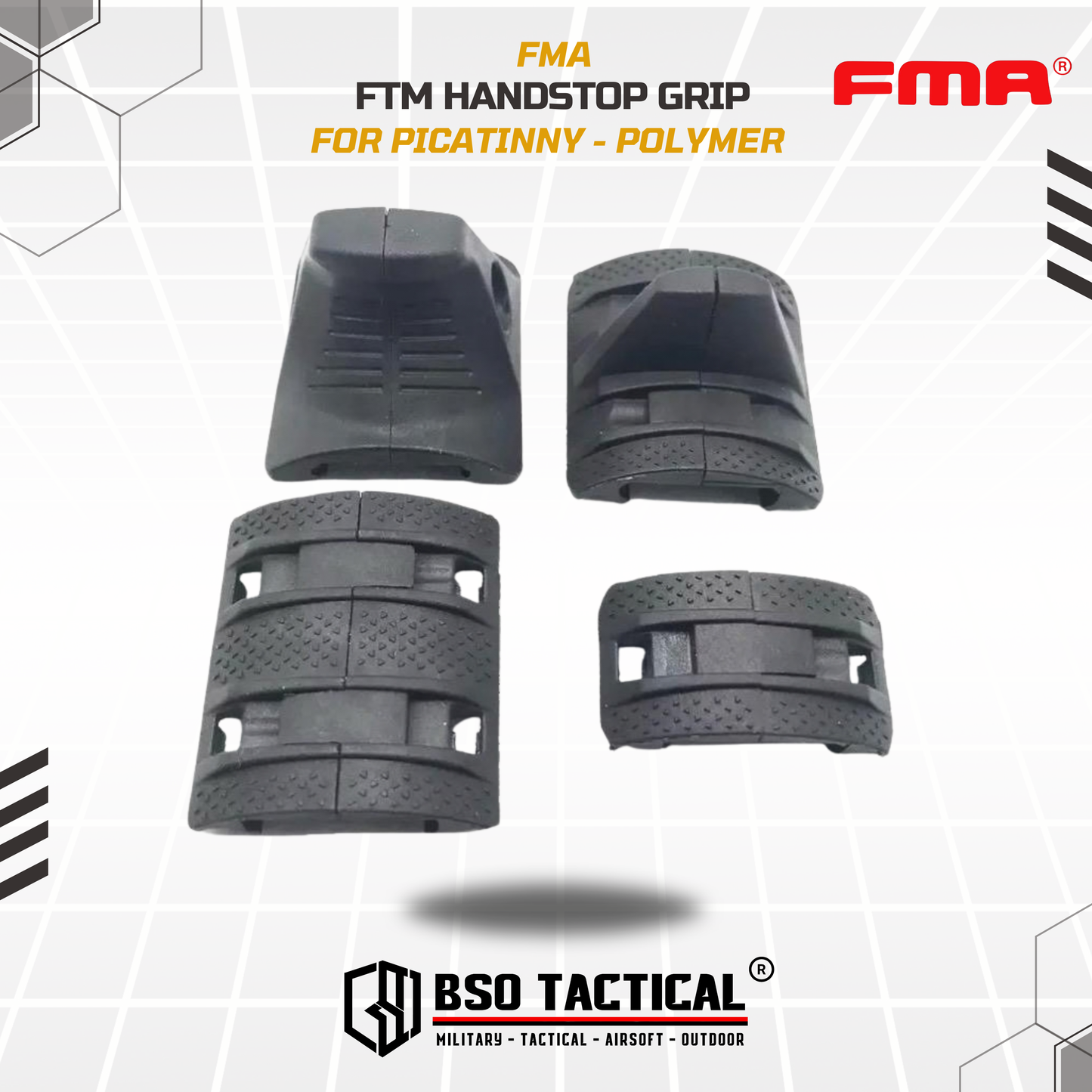 FMA FTM Handstop Kit Foregrip Picatinny