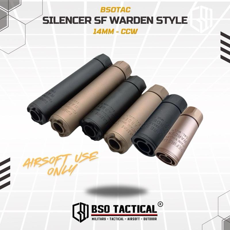 Silencer SF Socom Style Simplified Version Warden Marking 14mm CCW CNC