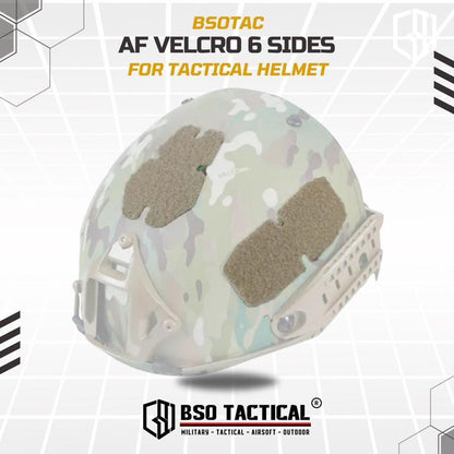 BSOTAC Perekat Helm AF Exterior for Patch Accesories Tactical 6 Sides