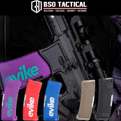 Mag Evike BAMF 190rd Polymer Midcap AEG Purple Gen 2