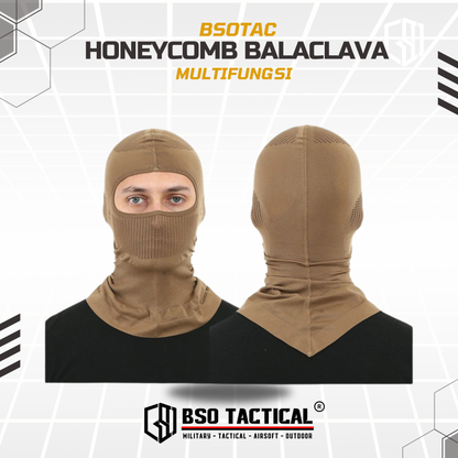 Honeycomb Balaclava Full Face Mask Breathable for Outdoor Motorcycle