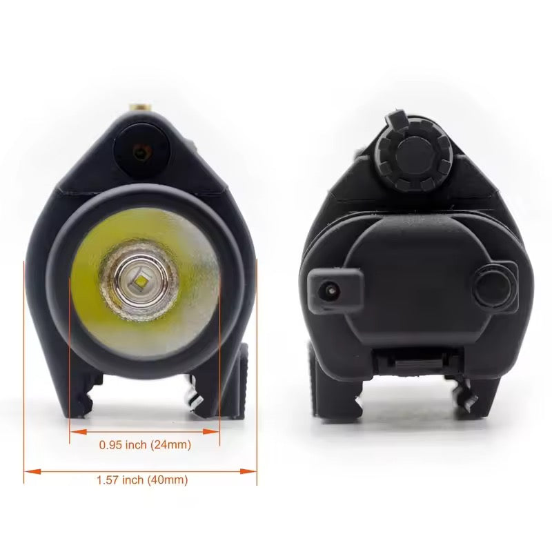 Senter Laser Tactical M6 Flashlight Polymer Include Switch