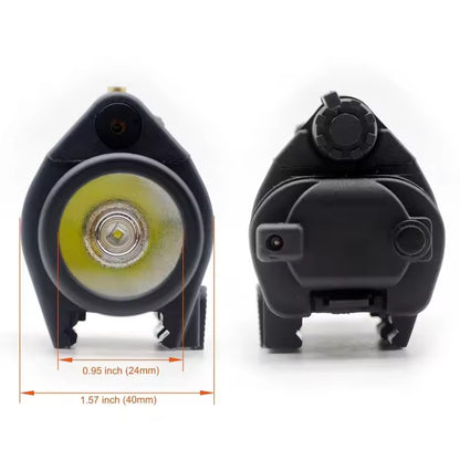 Senter Laser Tactical M6 Flashlight Polymer Include Switch