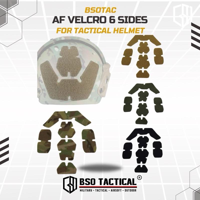 BSOTAC Perekat Helm AF Exterior for Patch Accesories Tactical 6 Sides