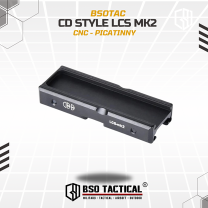 CD Style MK2 Remote Swtich Rail Panel Picatinny Cable System CNC LCS