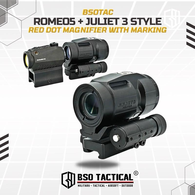 Red Dot Scope SIG ROMEO5 Magnifier JULIET3X Holosight Tactical Combo Package