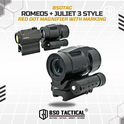 Red Dot Scope SIG ROMEO5 Magnifier JULIET3X Holosight Tactical Combo Package