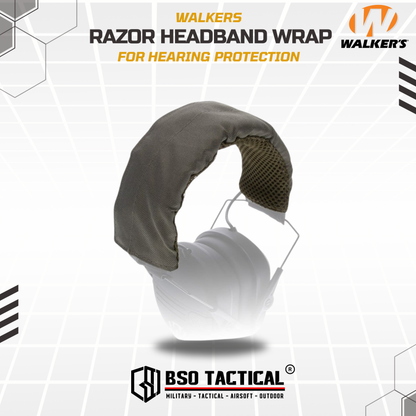 Walkers Headband Wrap Universal for Hearing Protection