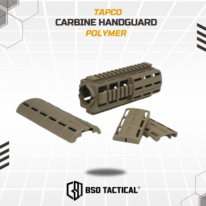 RIS Tapco Intrafuse Carbine AR Handguard Picatinny Rails Polymer