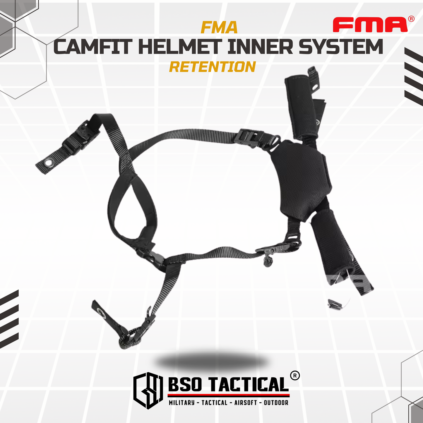 FMA Tactical TW Tali Helm Camfit 2.0 Helmet Retention System