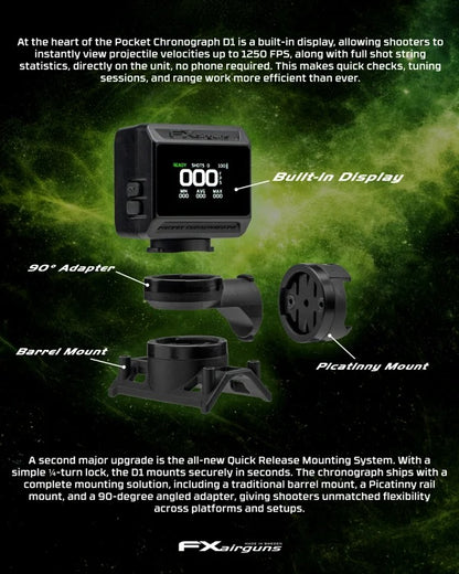 FX Chrono Pocket Chronograph D1