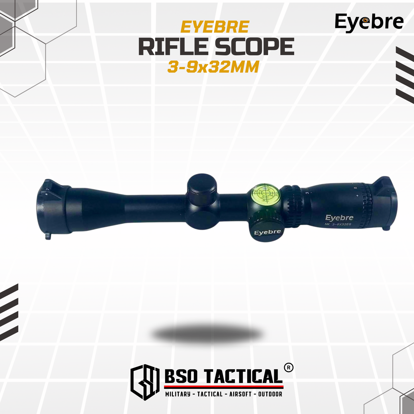 Eyebre Rifle Scope 3-9x32mm Hunting Telescope