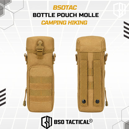 Tas Selempang Outdoor dengan Bottle Pouch Molle for Hiking Camping Outdoor Bag