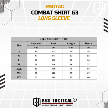 Combat Shirt G3 Tactical Outdoor Long Sleeve Clothes Sport