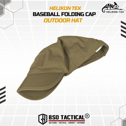 Topi Helikon Tex Baseball Folding Cap Military Tactical Outdoor Hat