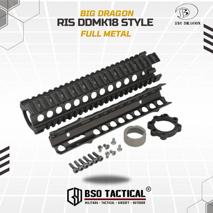 BD Tactical RIS Daniel Defense Marking DDMK18 Rail Handguard CNC AEG