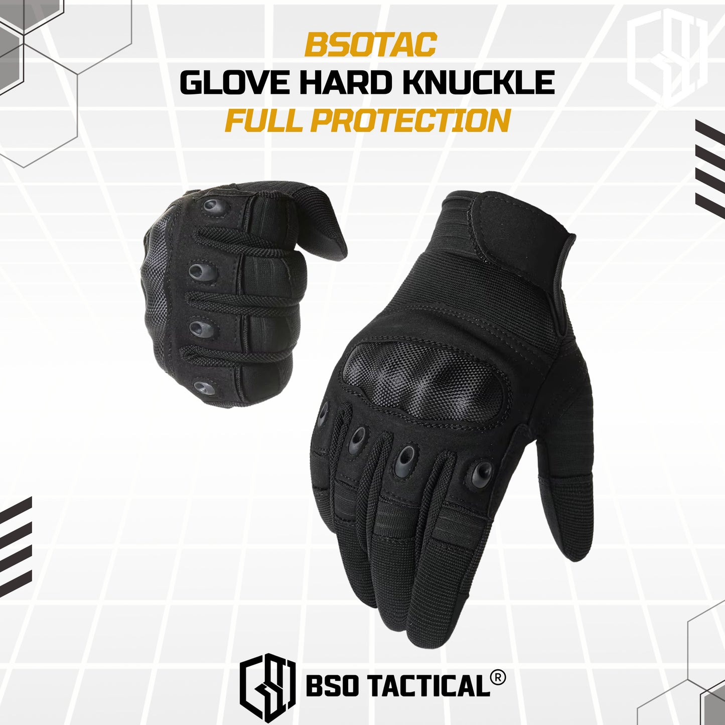 Sarung Tangan Tactical CQB Outdoor Glove Full Finger Hand Protection