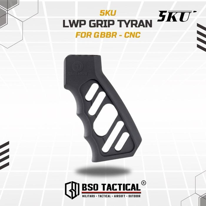 5KU Grip GBBR M4 Skeleton CNC Tyran Design Full Metal Anodized