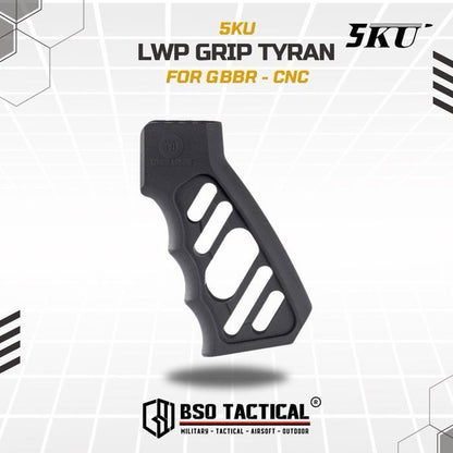 5KU Grip GBBR M4 Skeleton CNC Tyran Design Full Metal Anodized