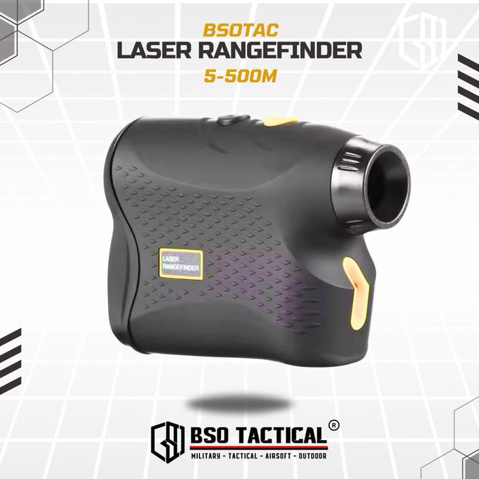 Teropong Outdoor Laser Rangefinder 5-500M / 5-600M Outdoor Telescope Speed Monocular Distance Meter Accurate Camping