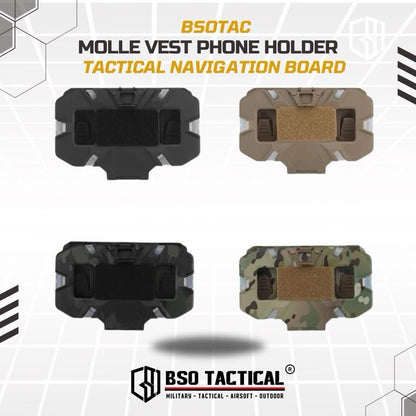 WoSport Navigation Board Vest Phone Holder Molle Polymer Universal Mobile Smart Phone Case Smartphone