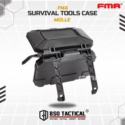 FMA Tactical Survival Tools Mobile Case Multifungsi Storage Box EDC - TB1400