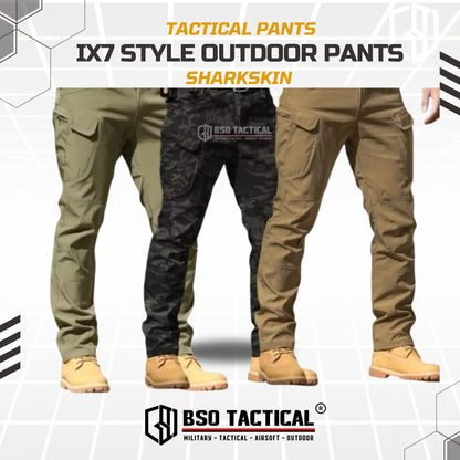 Celana Cargo TAD Style Sharksin IX7 Outdoor Tactical Pants Sport