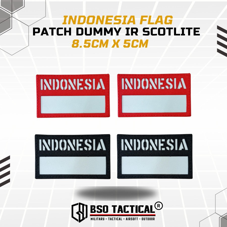 GE Laser Cut Patch Indonesia IR Patches 8.5cm x 5cm
