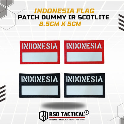 GE Laser Cut Patch Indonesia IR Patches 8.5cm x 5cm
