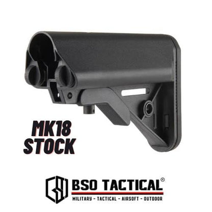Popor Tactical LMT MK18 MOD Buttstock M4 AR15 Stock Airsoft