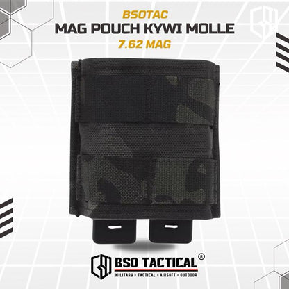 WS Tactical Molle Single Mag Pouch 7.62 Kywi Insert Fastmag