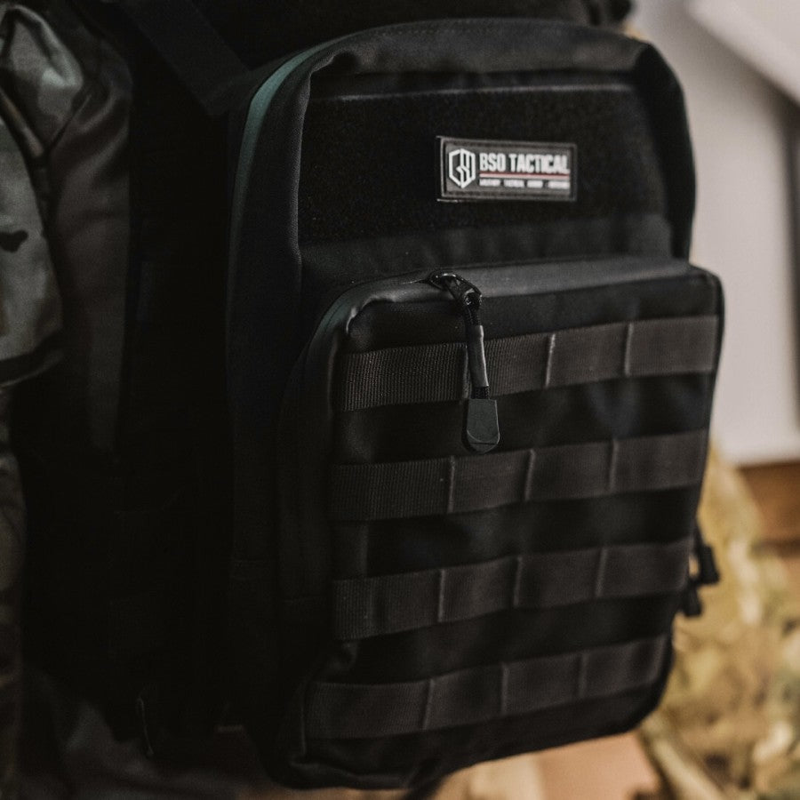 Rompi Tactical Nakula Body Vest Set Quick Release Molle Plate Carrier