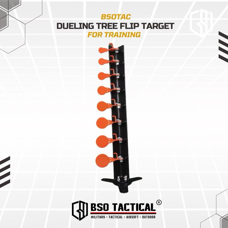 Dueling Tree Target Shooting Training IPSC Competition Target 8 Round