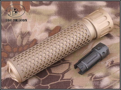 Tactical Silencer KAC Style 5.56 QD Long Mock Suppresor Flash Hider