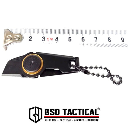 Pisau Mini Outdoor Survival Folding Knife Pocket Blade Keychain EDC
