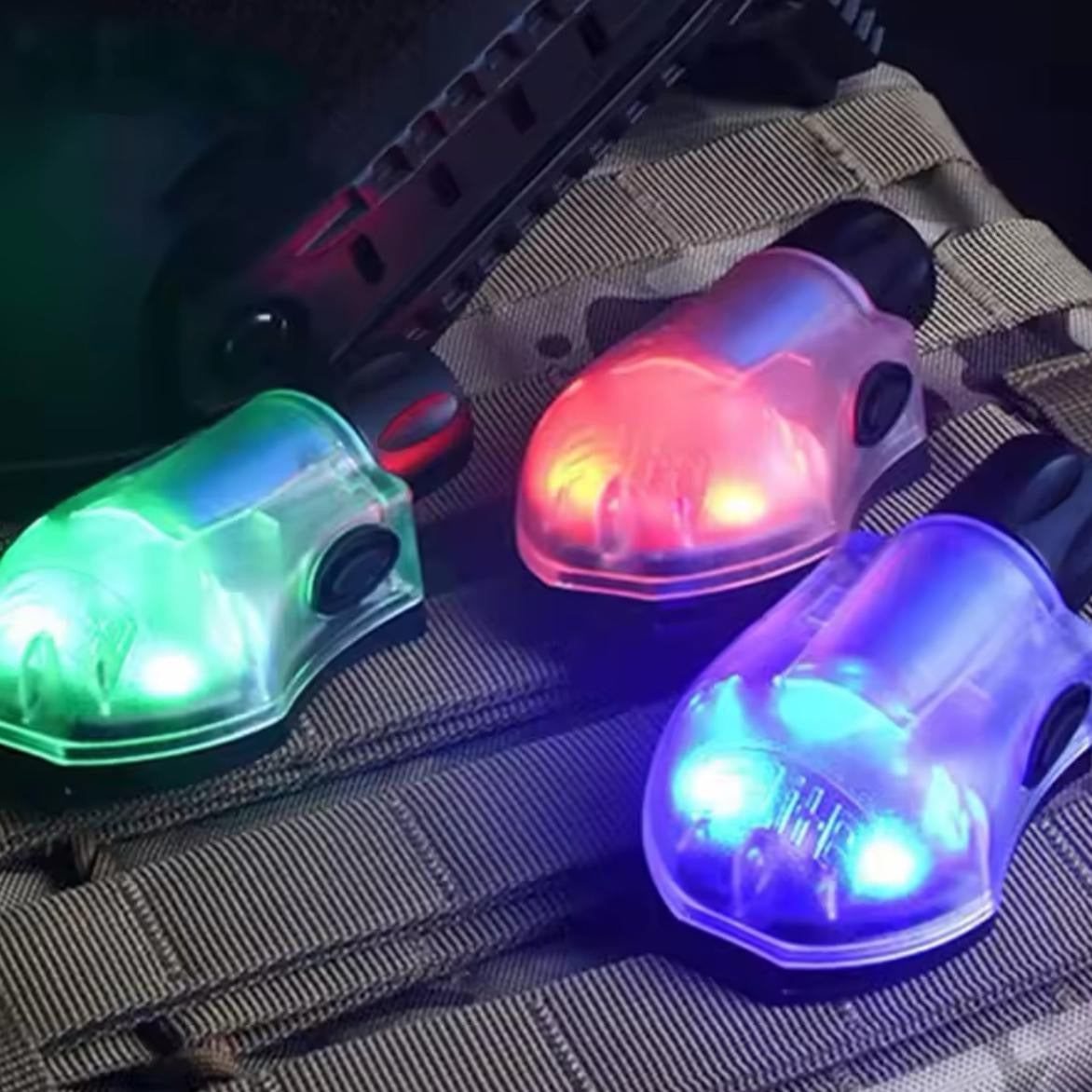 Manta Strobe LED Signal Survival Light IR for Outdoor Helmet Night Lamp