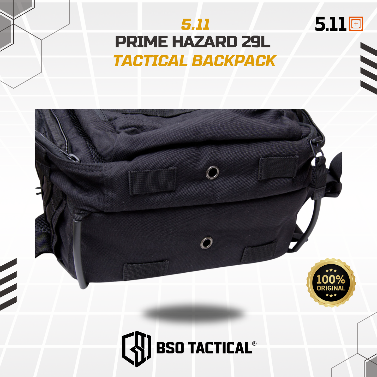 Tas Ransel 5.11 Hazard Prime 29L Tactical Outdoor Backpack Multi Storage - ORIGINAL