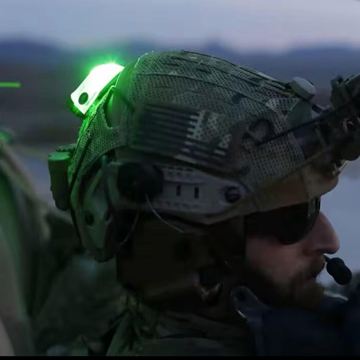 Manta Strobe LED Signal Survival Light IR for Outdoor Helmet Night Lamp