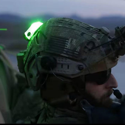 Manta Strobe LED Signal Survival Light IR for Outdoor Helmet Night Lamp