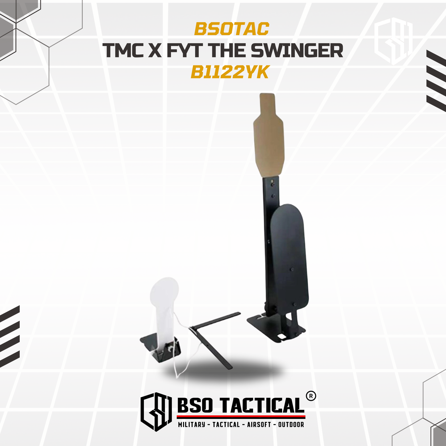 TMC X FYT The Swinger Metal Target Semi Pro IPSC Competition